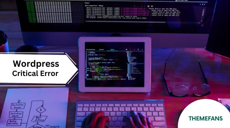 Wordpress Critical Error